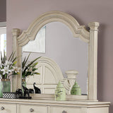 Pamphilos Antique White Mirror