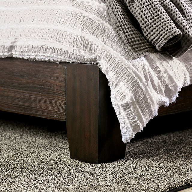 Laurentian Dark Walnut Bed