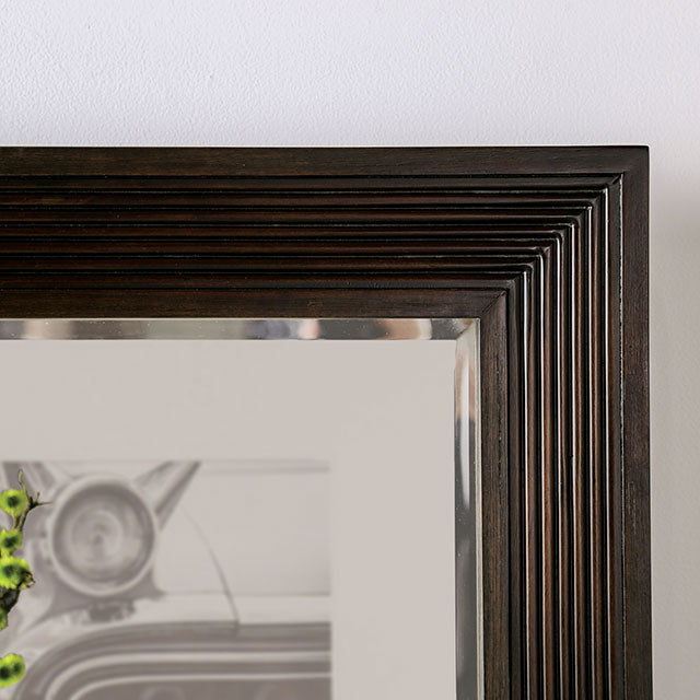 Laurentian Dark Walnut Mirror