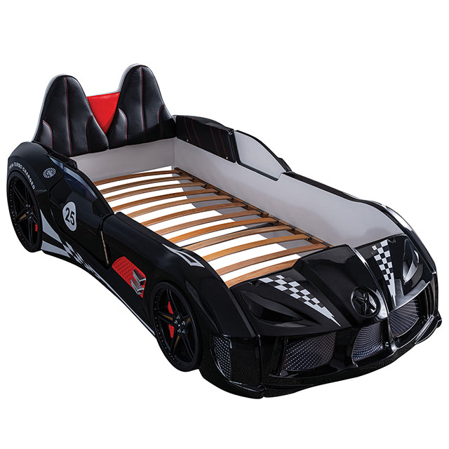 Trackster Black Bed