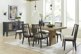 Galliden Light Brown Dining Room Set