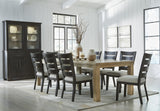 Galliden Extendable Dining Room Set In Light Brown