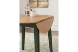 Gesthaven Dining Room Set In Natural and Green