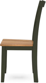 Gesthaven Dining Room Set In Natural and Green