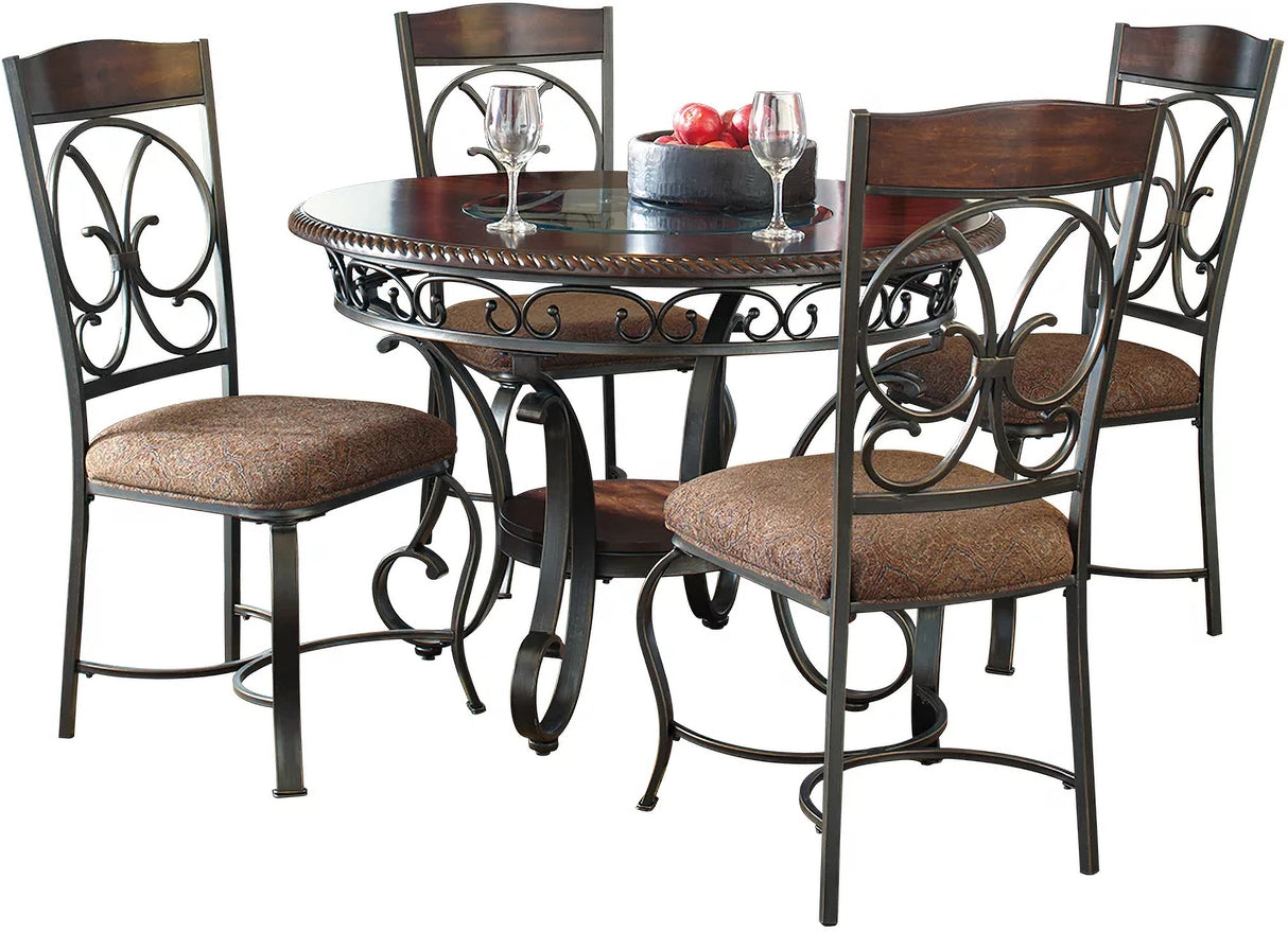 Glambrey Round Dining Room Set