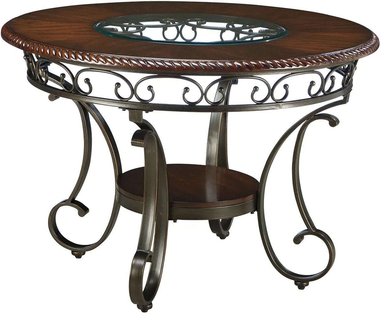 Glambrey Round Dining Room Set