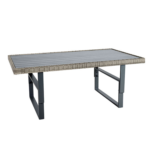 Antigua Gun Metal/Brown/Gray Table