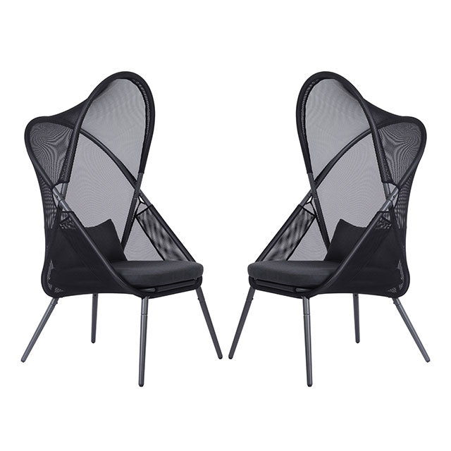 Alverta Black Chair