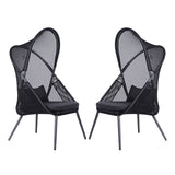 Alverta Black Chair