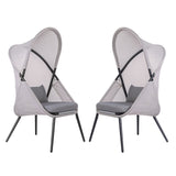 Alverta Light Gray Chair