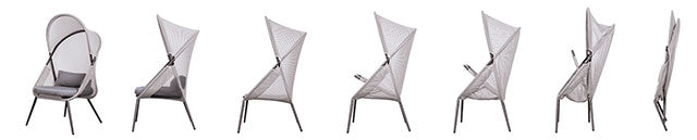 Alverta Light Gray Chair