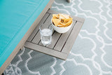 Maui Gray/Turquoise Daybed