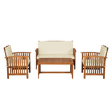 Kyushu Beige/Natural Patio Set