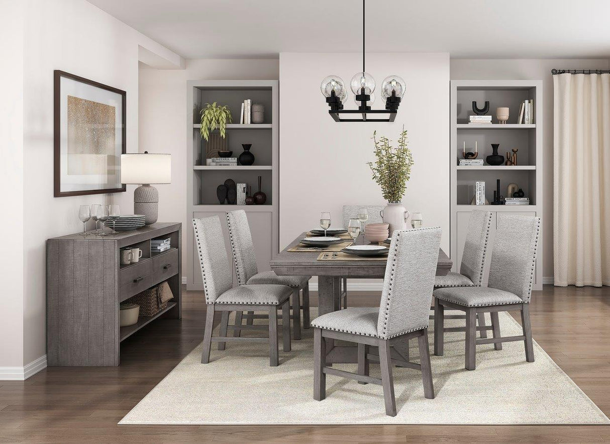 Gresham Dining Room Set In Gray