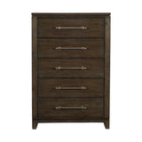 Griggs Dark Brown Panel Bedroom Set