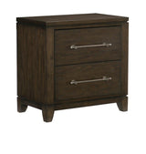 Griggs Dark Brown Panel Bedroom Set