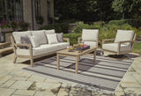 Hallow Creek Driftwood Outdoor Living Room Set