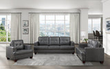 Hinsall Gray Living Room Set