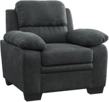 Holleman Dark Gray Living Room Set