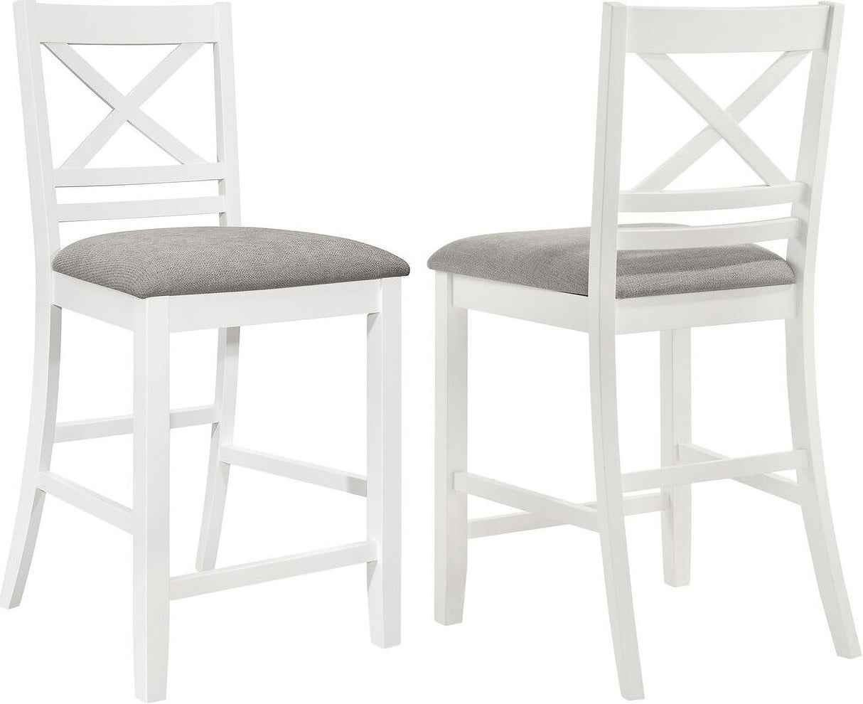 Hollis Dining Room Set In White