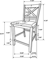 Hollis Dining Room Set In White