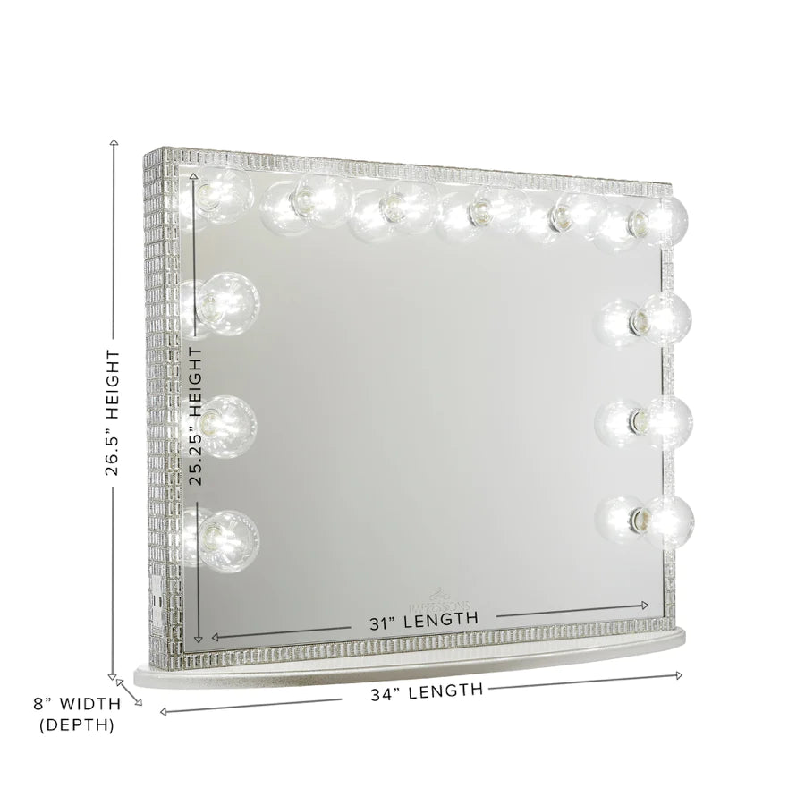 Hollywood Glow® Plus Lux Vanity Mirror