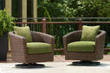 Horizon Hall Outdoor Conversation Sets In Brown and Green