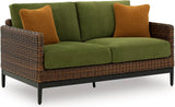 Horizon Hall Outdoor Conversation Sets In Brown and Green