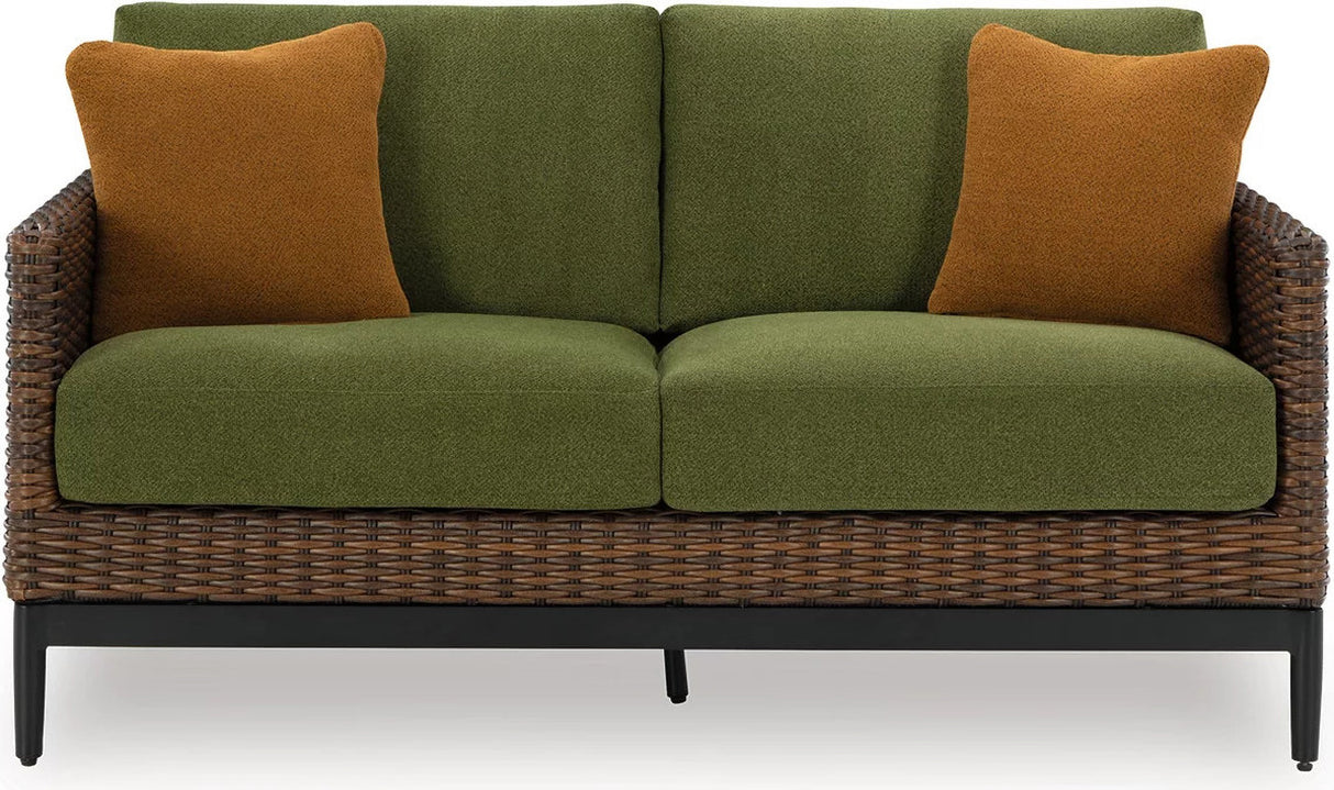 Horizon Hall Outdoor Conversation Sets In Brown and Green