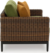 Horizon Hall Outdoor Conversation Sets In Brown and Green