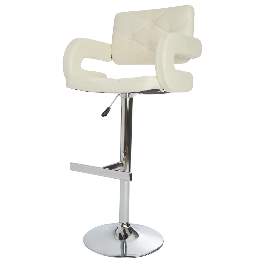 Vera Diamond Tufted Vanity Stool