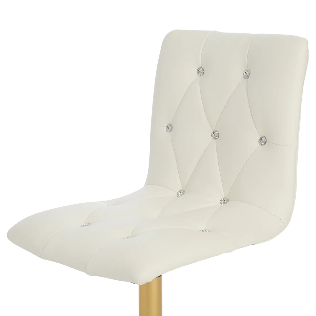 Evelyn Diamond Tufted Vanity Chair