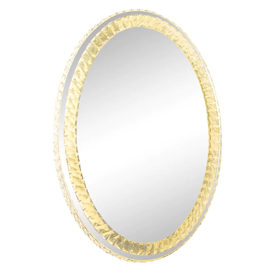 Diamond Collection OVAL Premium Illuminated Vanity Mirror