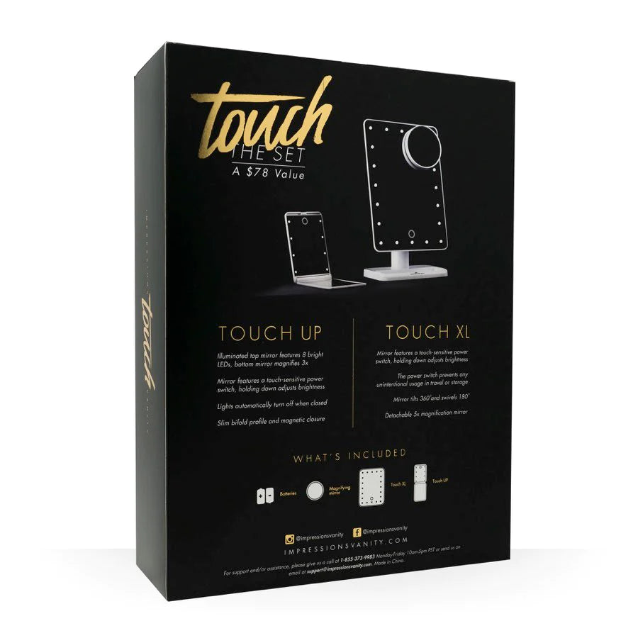 Touch: The Set - Touch XL & TouchUp Makeup Mirror Bundle