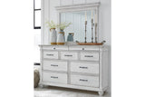 Kanwyn Bedroom Set In White Wash