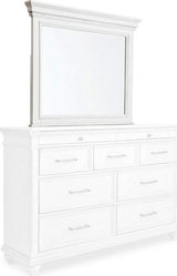 Kanwyn Bedroom Set In White Wash