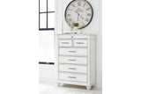 Kanwyn Bedroom Set In White Wash