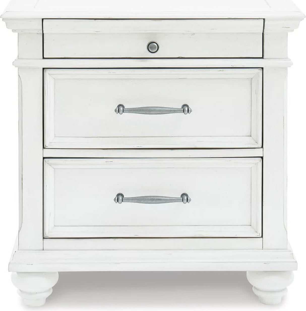 Kanwyn Bedroom Set In White Wash