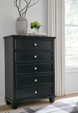 Lanolee Youth Bedroom Set In Black