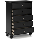 Lanolee Youth Bedroom Set In Black