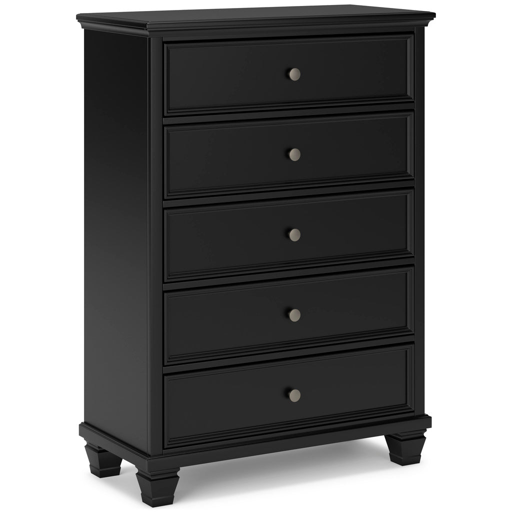 Lanolee Youth Bedroom Set In Black