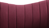 Callista Red Velvet Sofa