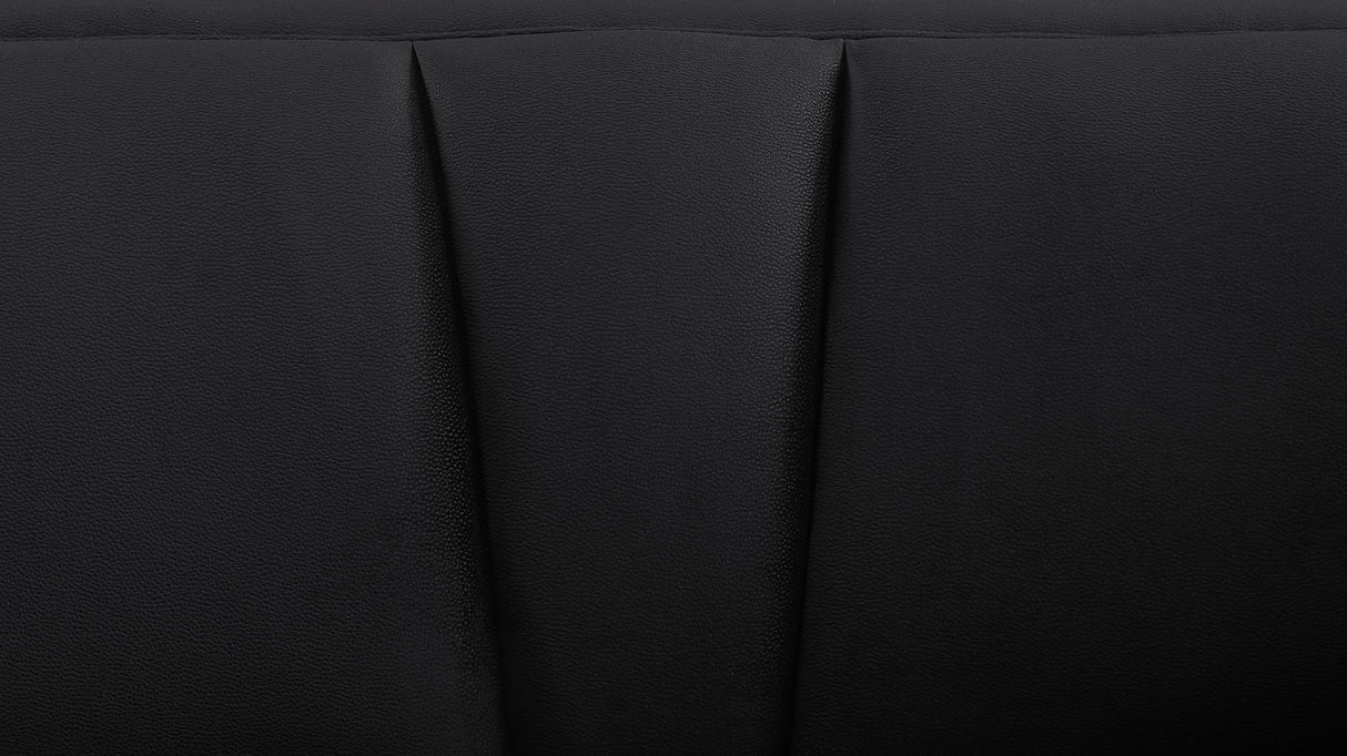 Achim Black Velvet Sofa