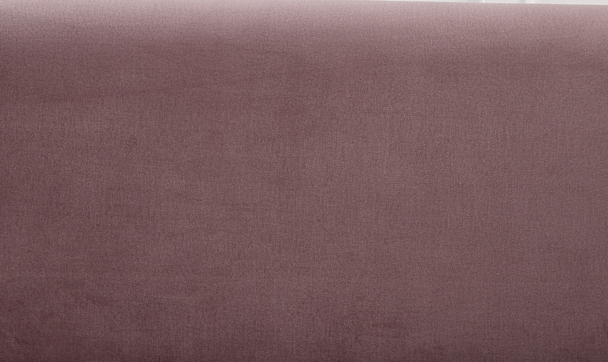 Abey Pink Velvet Sofa