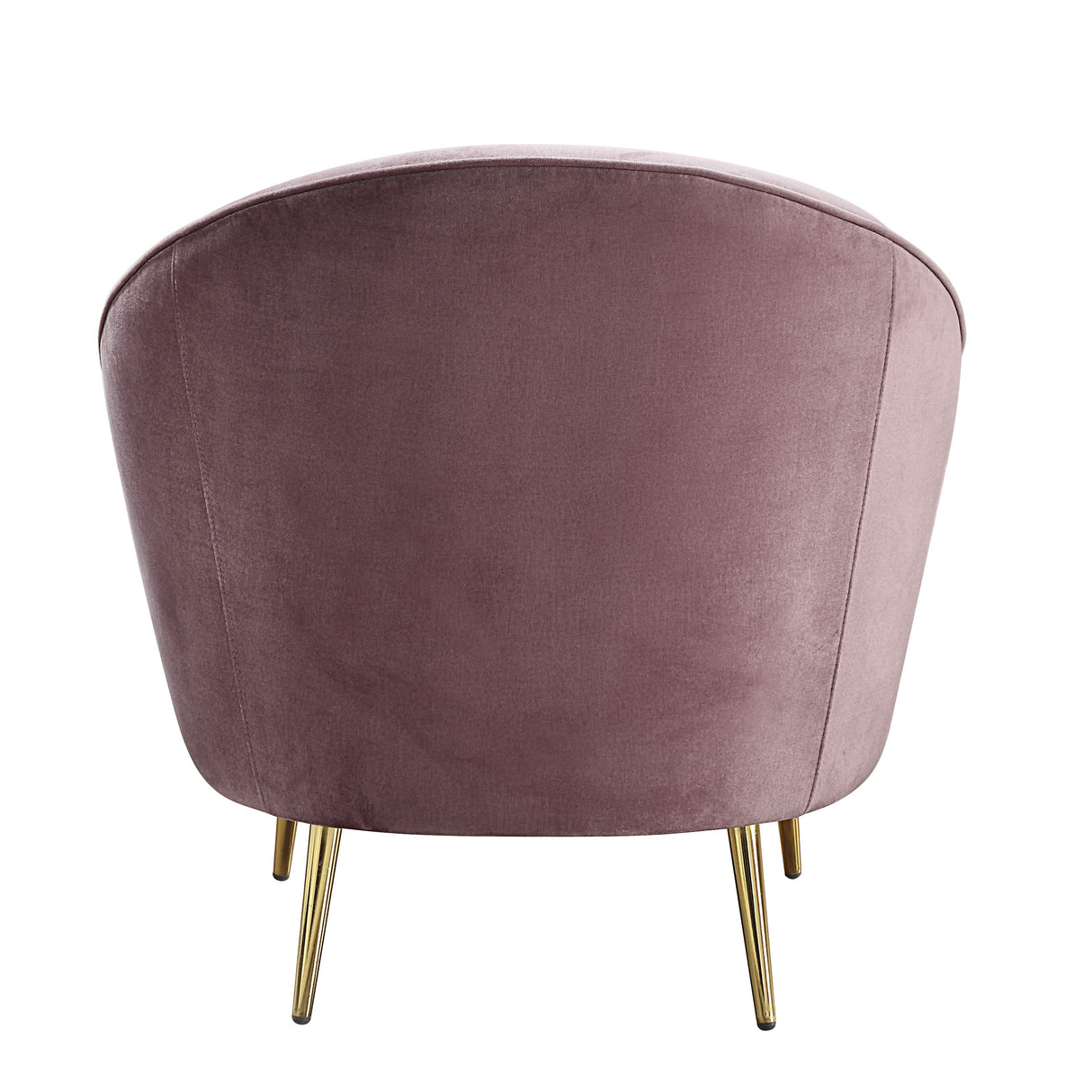 Abey Pink Velvet Chair