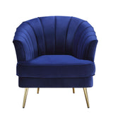 Eivor Blue Velvet Chair