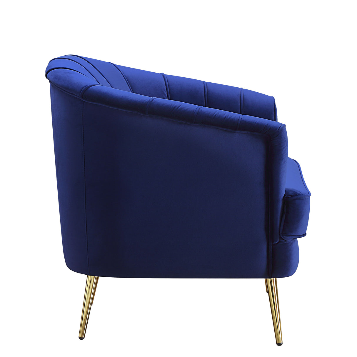 Eivor Blue Velvet Chair