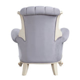 Galelvith Gray Fabric Chair