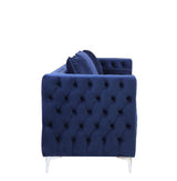 Bovasis Blue Velvet Sofa