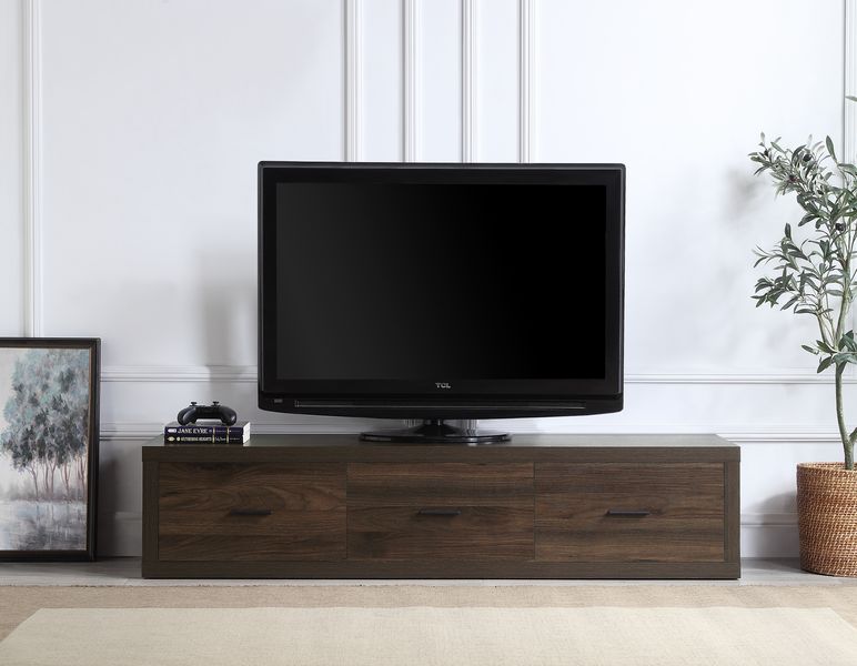 Harel Walnut Finish Tv Stand